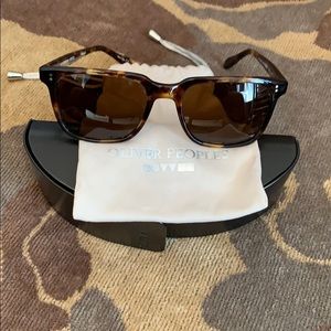 Oliver Peoples tortoise Wayfarers, like new
